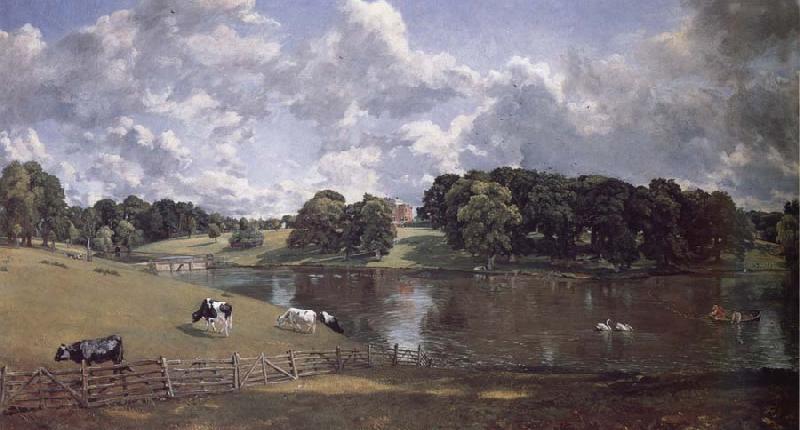 John Constable View of the grounds of Wivenhoe Park,Essex oil painting image